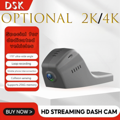BMW special car dedicated dash cam Non-wiring hidden type with WiFi function