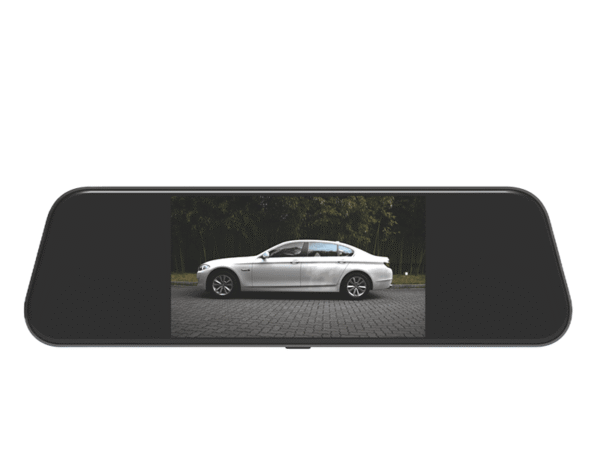 DANSKER A85s Dash cam Dual-Channel Mirror Dash Cam with 6-Inch Touch Screen