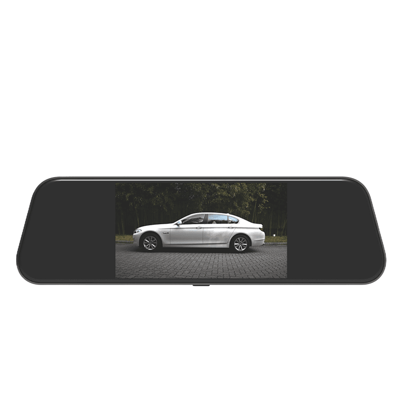 DANSKER A85s Dash cam Dual-Channel Mirror Dash Cam with 6-Inch Touch Screen