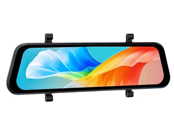 4K WIFI Streaming Rearview Mirror with 9.66" Touch Screen