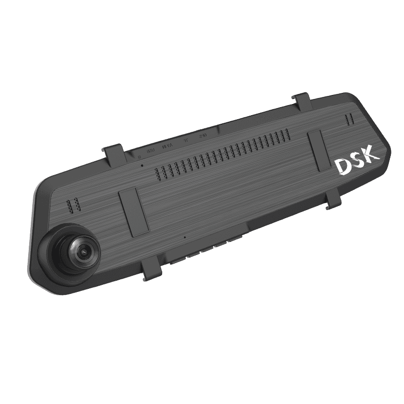 DANSKER AS1 Dash cam 3 Dual-Channel Rearview Mirror Dash Cam with 4.3" IPS Display