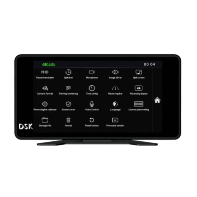 DANSKER B7s Dash cam Dansker DSK-B7s 10.1-inch Truck Dash Cam System with Quad-Split HD Display