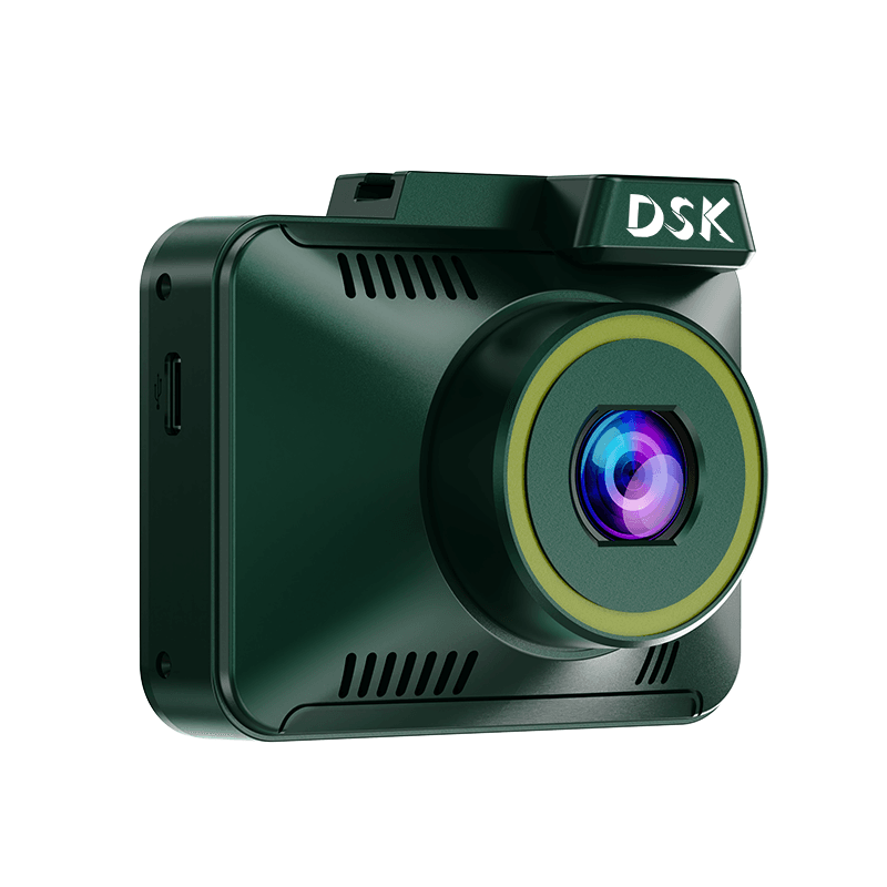 DANSKER S16 Dash cam 3 Dansker S16 Hidden-Style Forest Green 4K WiFi GPS Car DVR