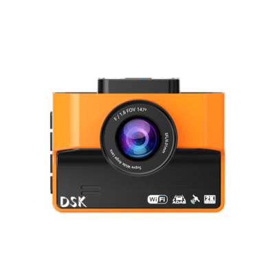 DANSKER S18 Dash cam Dansker S18 HD Car DVR with Sporty Orange Magnetic Charging  WiFi