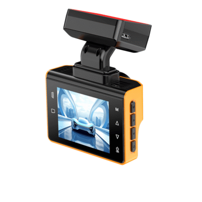 DANSKER S18 Dash cam 2 Dansker S18 HD Car DVR with Sporty Orange Magnetic Charging  WiFi