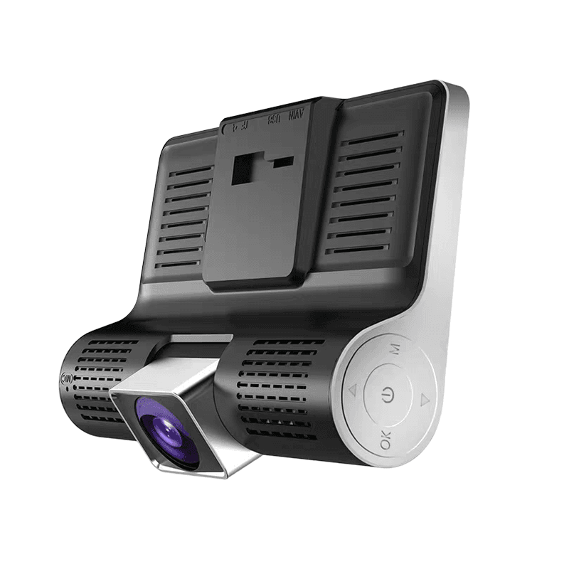 DANSKER S5 Dash cam 1 Dansker DSK-S5 Three-Channel Dash Cam with 4-inch IPS Screen