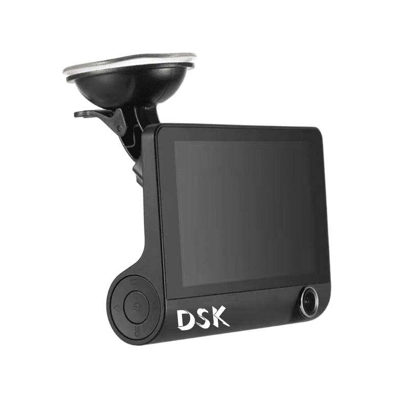 DANSKER S5 Dash cam 2 Dansker DSK-S5 Three-Channel Dash Cam with 4-inch IPS Screen