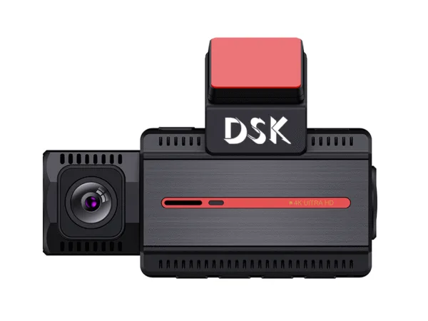 Dansker DSK-S63 Professional 5K Dual Dash Cam with Sony Sensor & 24-Hour Parking Monitoring