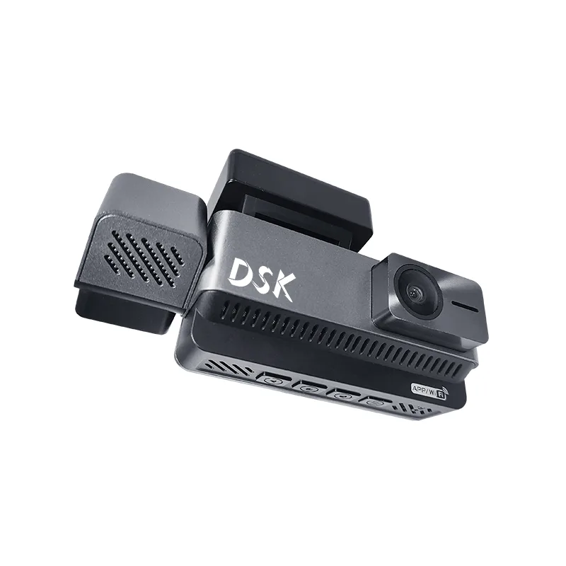 Dansker S65 Professional 4K Triple-Lens Dash Cam for Commercial Vehicles