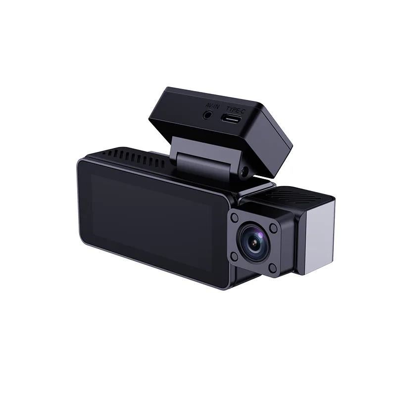Dansker S65 Professional 4K Triple-Lens Dash Cam for Commercial Vehicles