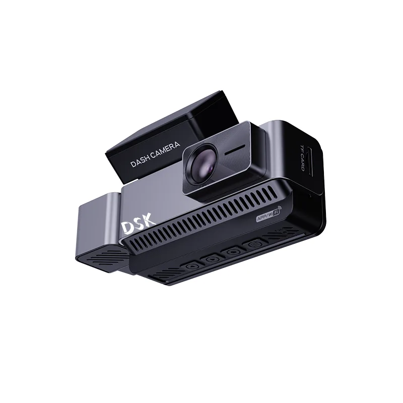 Dansker S65 Professional 4K Triple-Lens Dash Cam for Commercial Vehicles