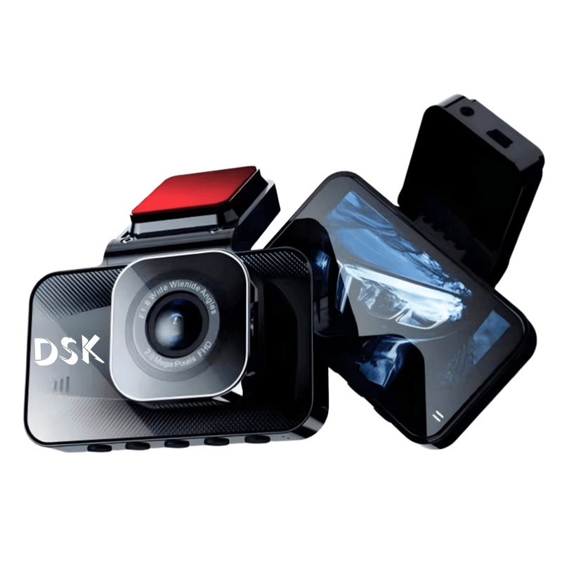 DANSKER S9 Dash cam 3 Dansker DSK-S9 Hidden Dash Cam with 3.2-inch IPS Screen