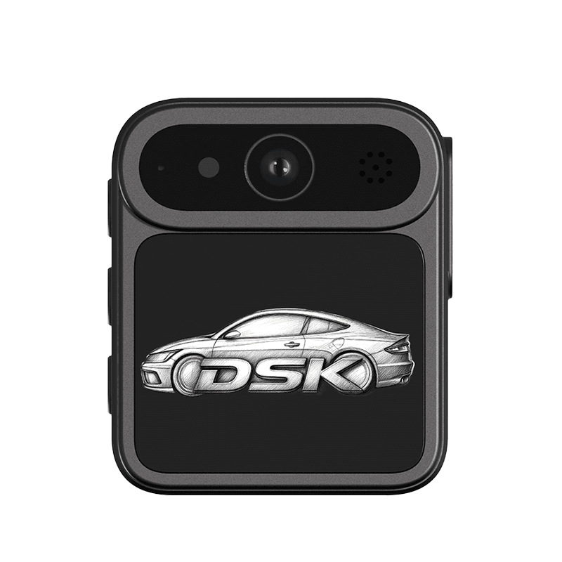 DANSKER Y1 Dash cam Portable 2K HD Action Camera Law Enforcement Recorder with WiFi