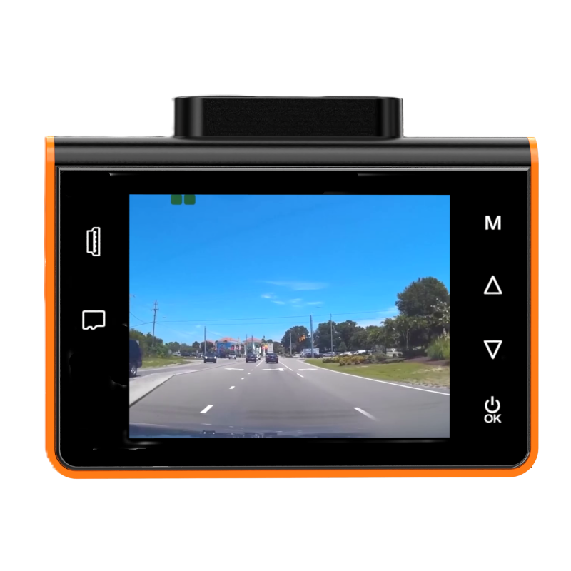 DANSKER S18 2K Dash Cam in Sport Orange