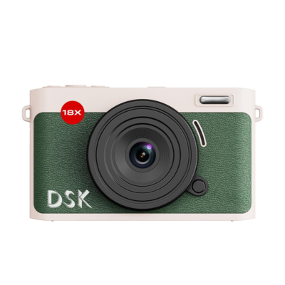 Dansker R605 Retro Digital Camera with 18X Zoom and Dual-Channel Imaging