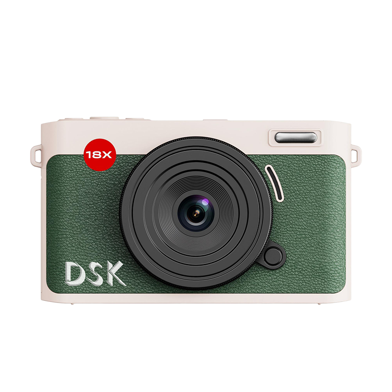 Dansker R605 Retro Digital Camera with 18X Zoom and Dual-Channel Imaging