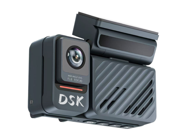DANSKER S702 DASH CAM Dansker S702 3-Channel Dash Cam with IR Night Vision and ADAS for Fleet Management