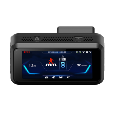 dansker s92 car dvr 1 Dansker S92 Commercial 4K UHD AI Dash Cam with ADAS (FCW, PCW, & LDW)