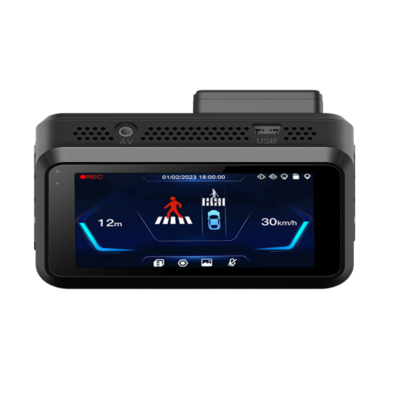 dansker s92 car dvr 1 Dansker S92 Commercial 4K UHD AI Dash Cam with ADAS (FCW, PCW, & LDW)